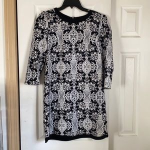 Black and White Dress